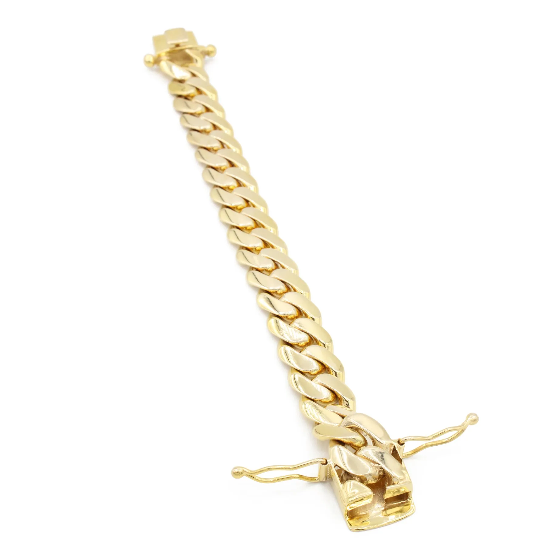 14k Miami SOLID Cuban Bracelet (16MM) JTJ™
