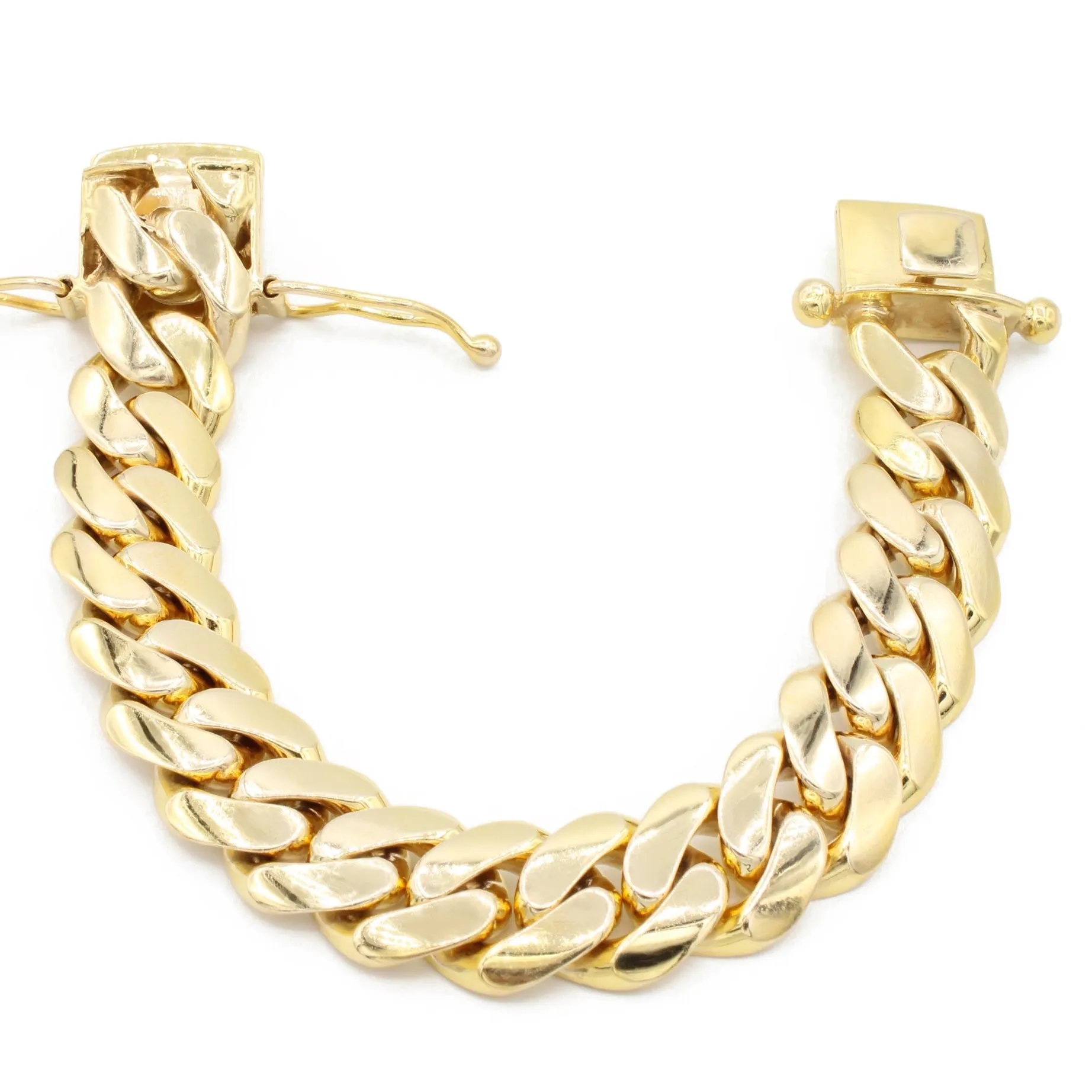 14k Miami SOLID Cuban Bracelet (16MM) JTJ™