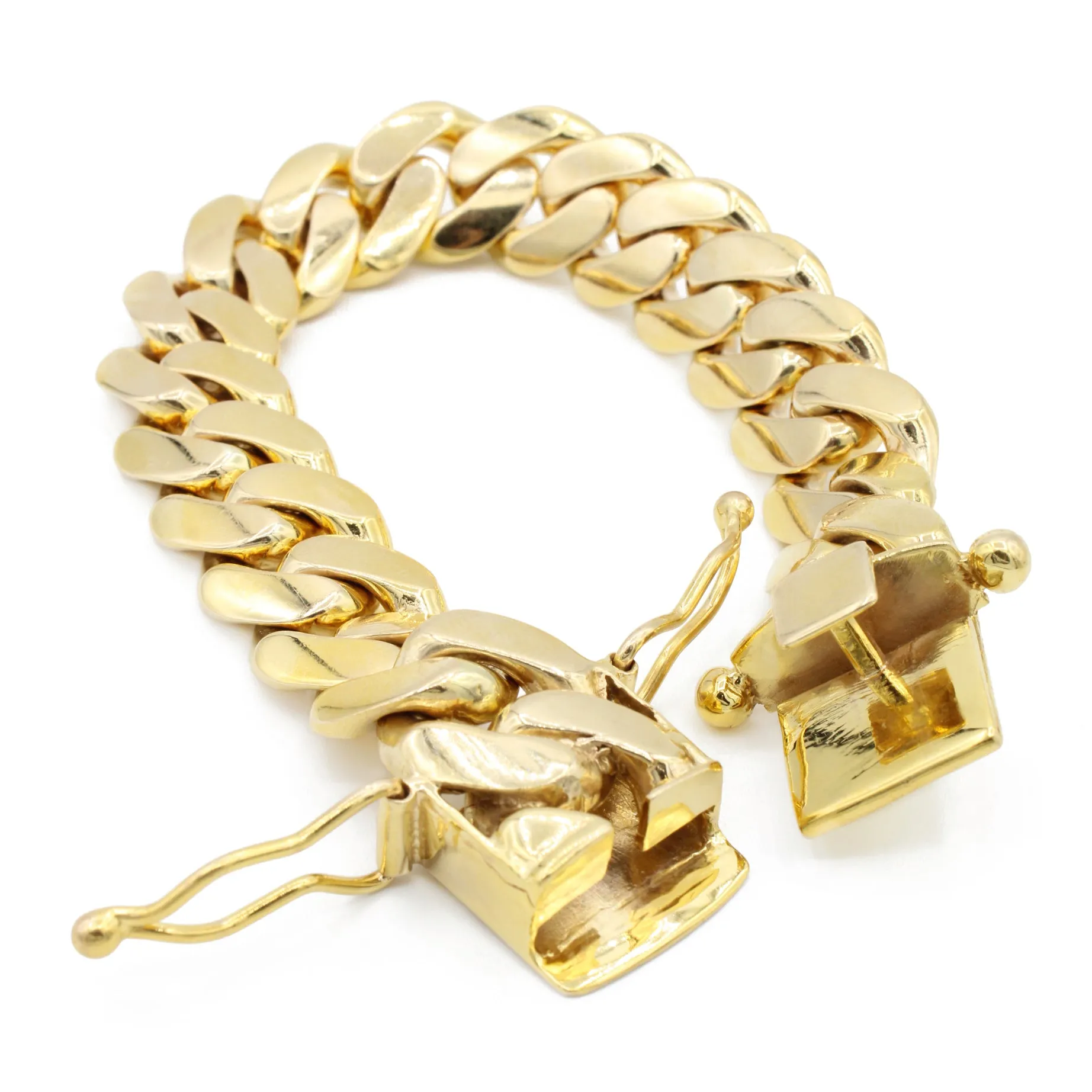 14k Miami SOLID Cuban Bracelet (16MM) JTJ™