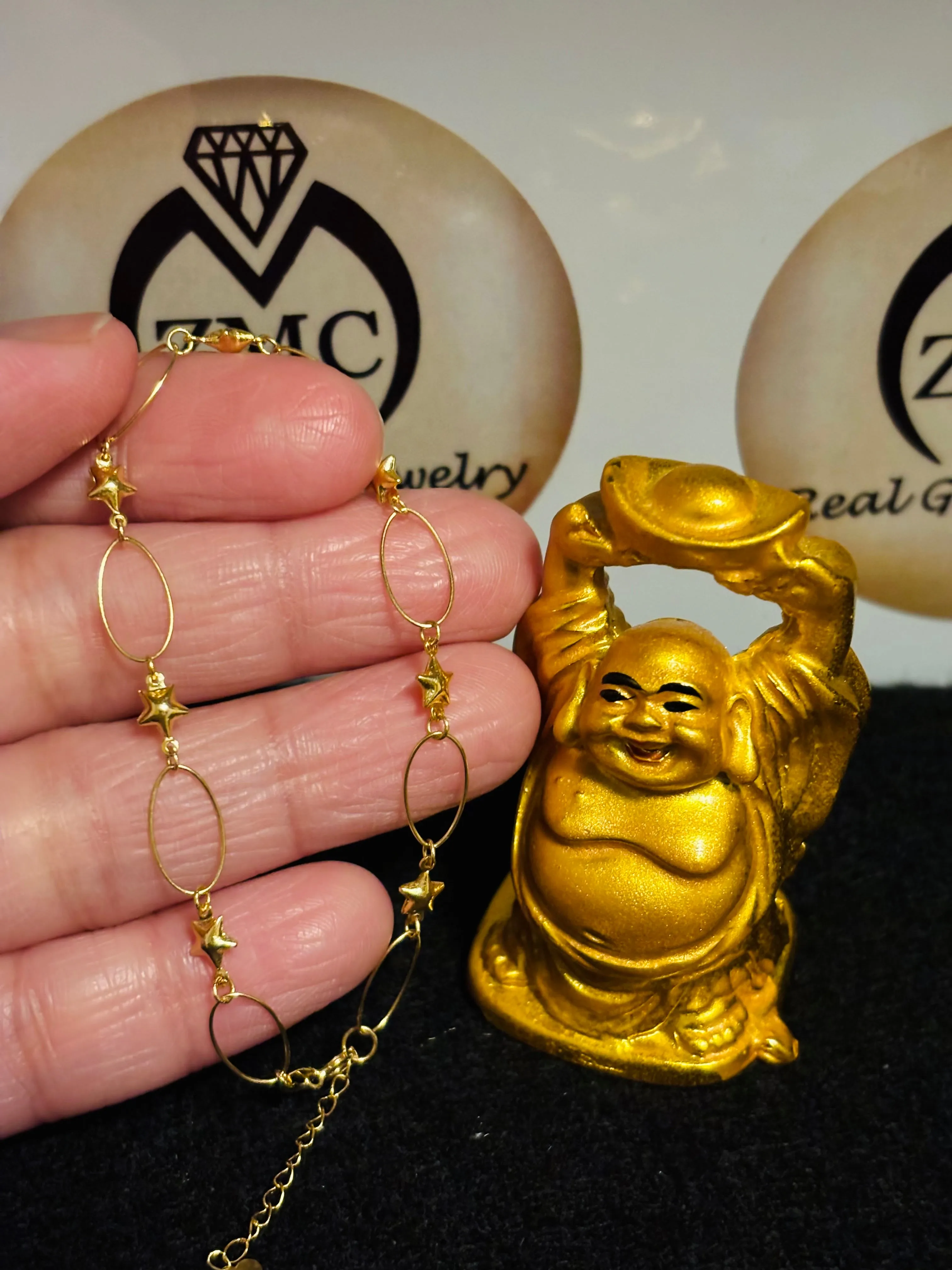 18k Real Saudi Gold Bracelet