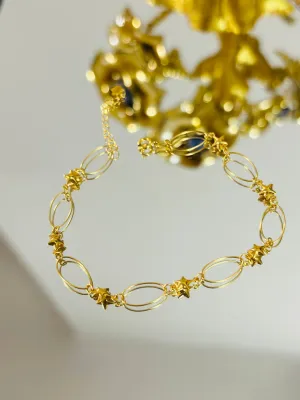 18k Real Saudi Gold Bracelet