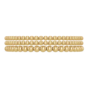 433 Gold Bracelet Stack