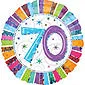 70th Radiant Birthday Balloon Gift