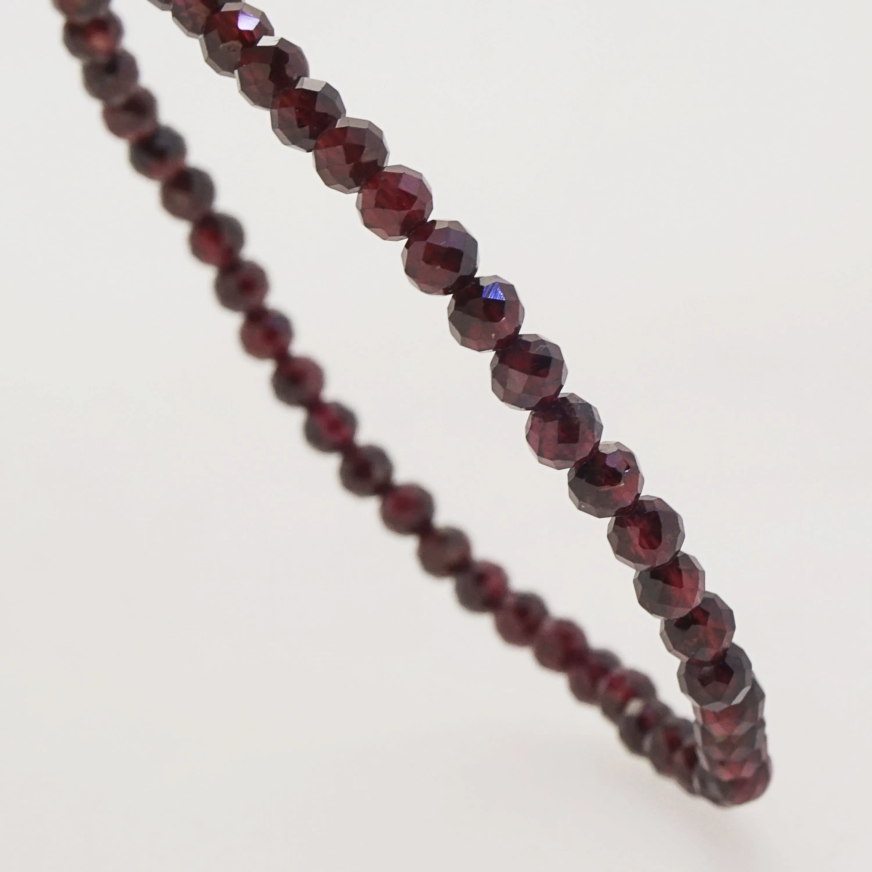 AA-Grade Almandine Garnet Faceted 4mm