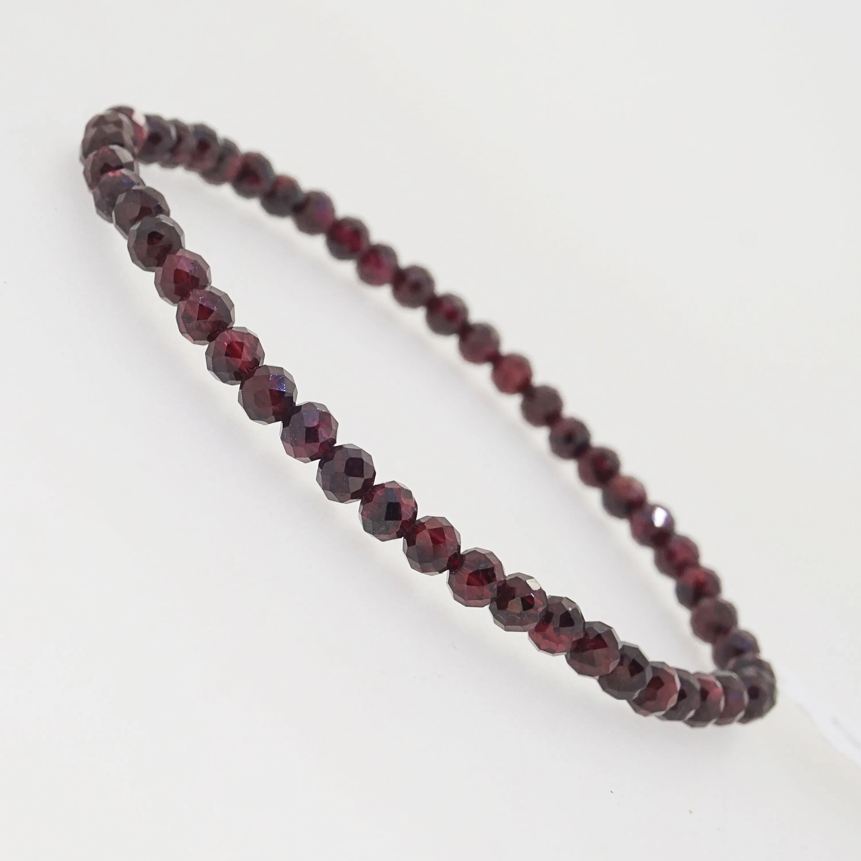 AA-Grade Almandine Garnet Faceted 4mm