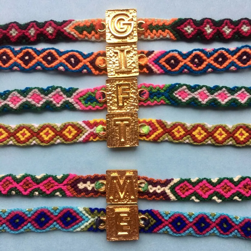 Alphabeta Friendship Bracelet