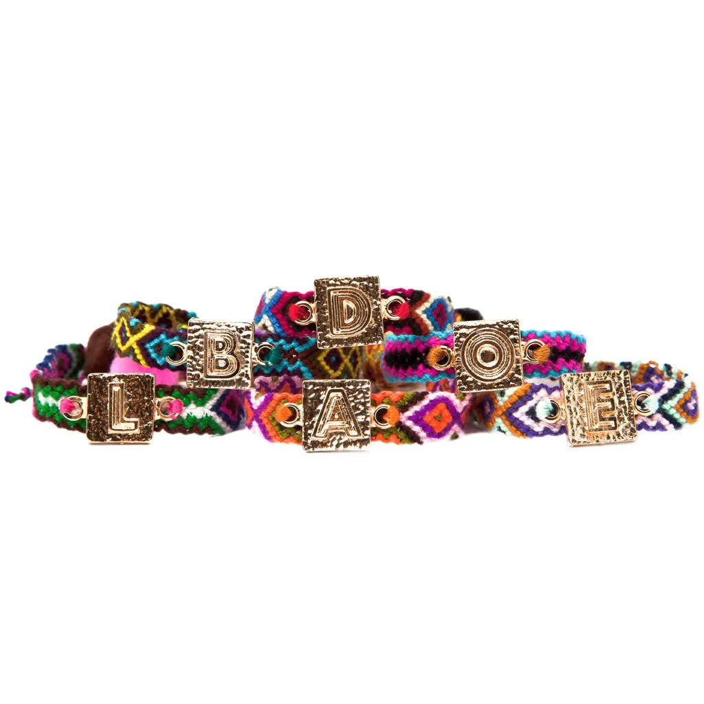 Alphabeta Friendship Bracelet