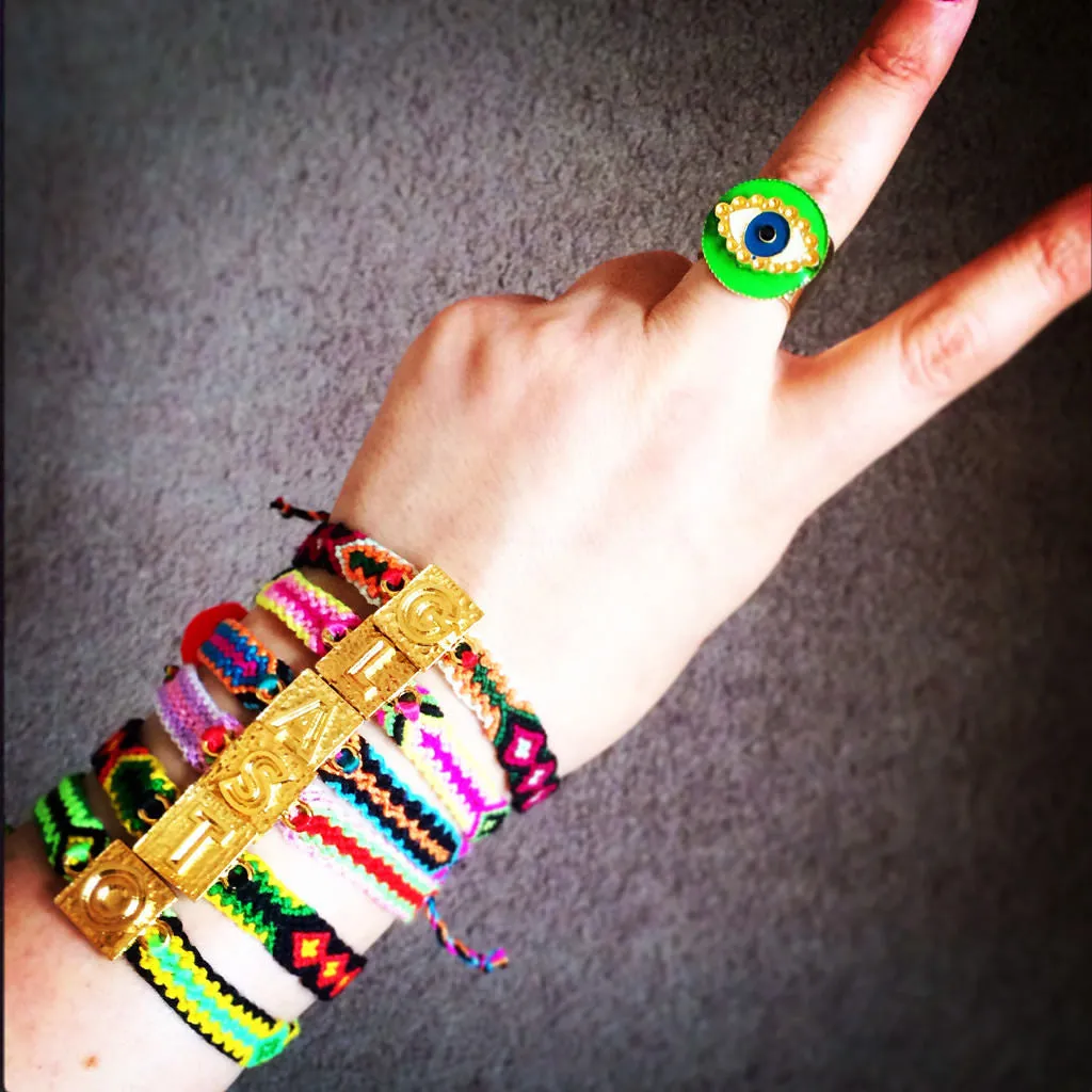 Alphabeta Friendship Bracelet