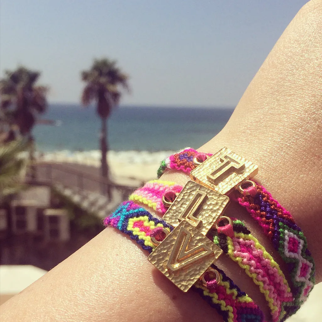 Alphabeta Friendship Bracelet