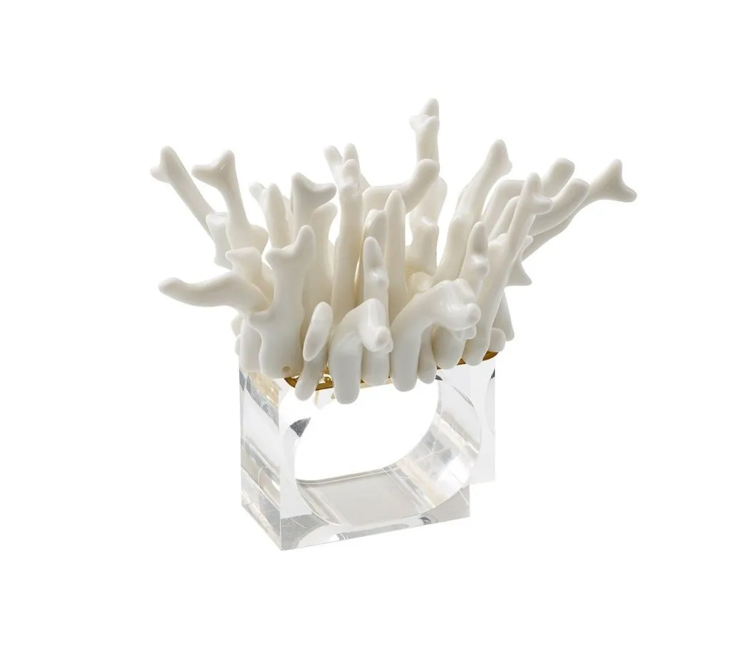 Amalfi Napkin Rings, Set of 4 in a Gift Box