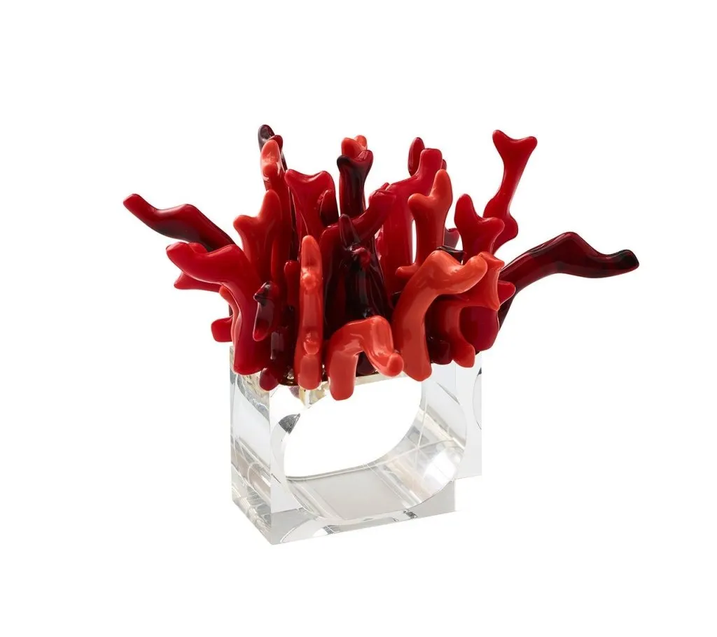 Amalfi Napkin Rings, Set of 4 in a Gift Box