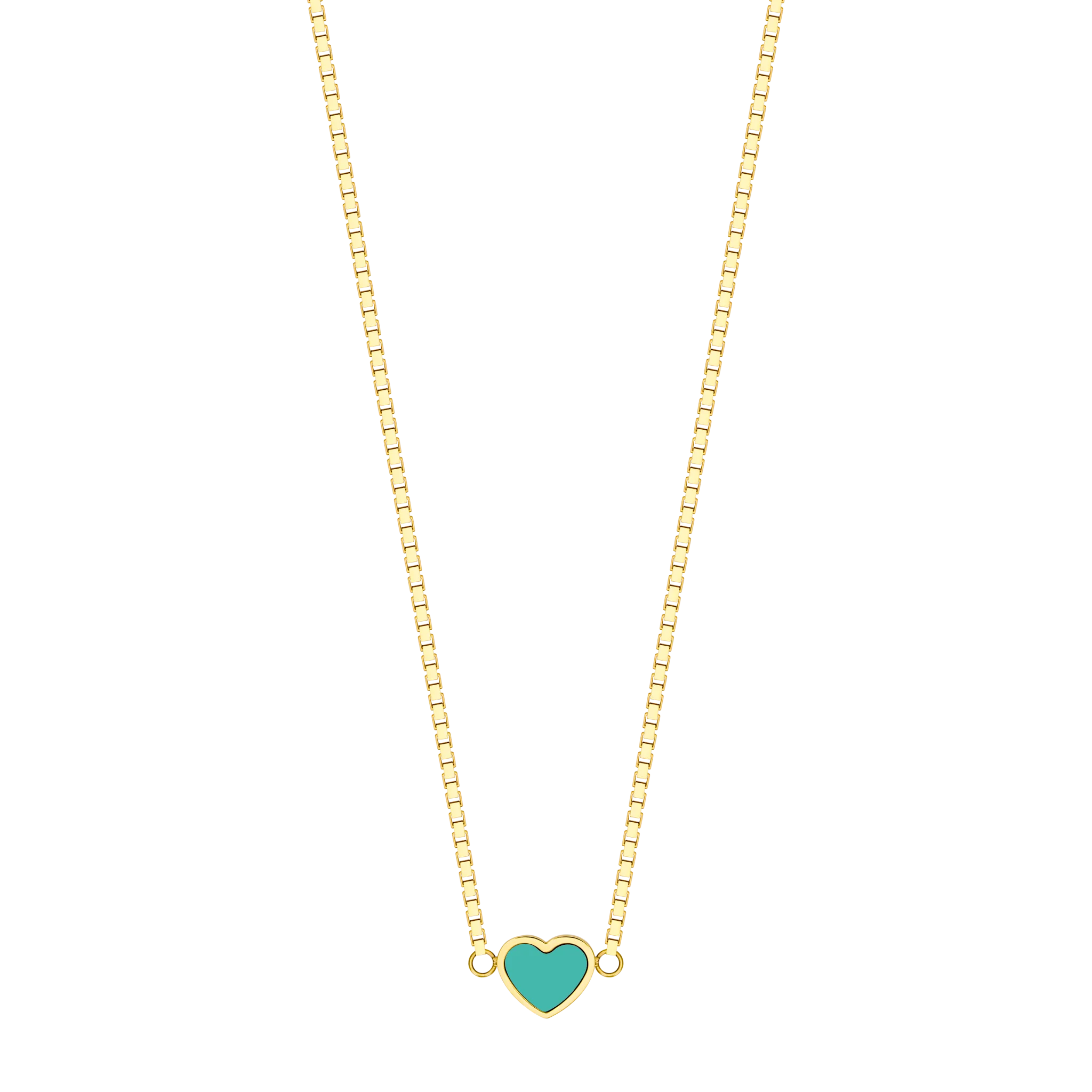 AMARE TURQUOISE CHIP NECKLACE