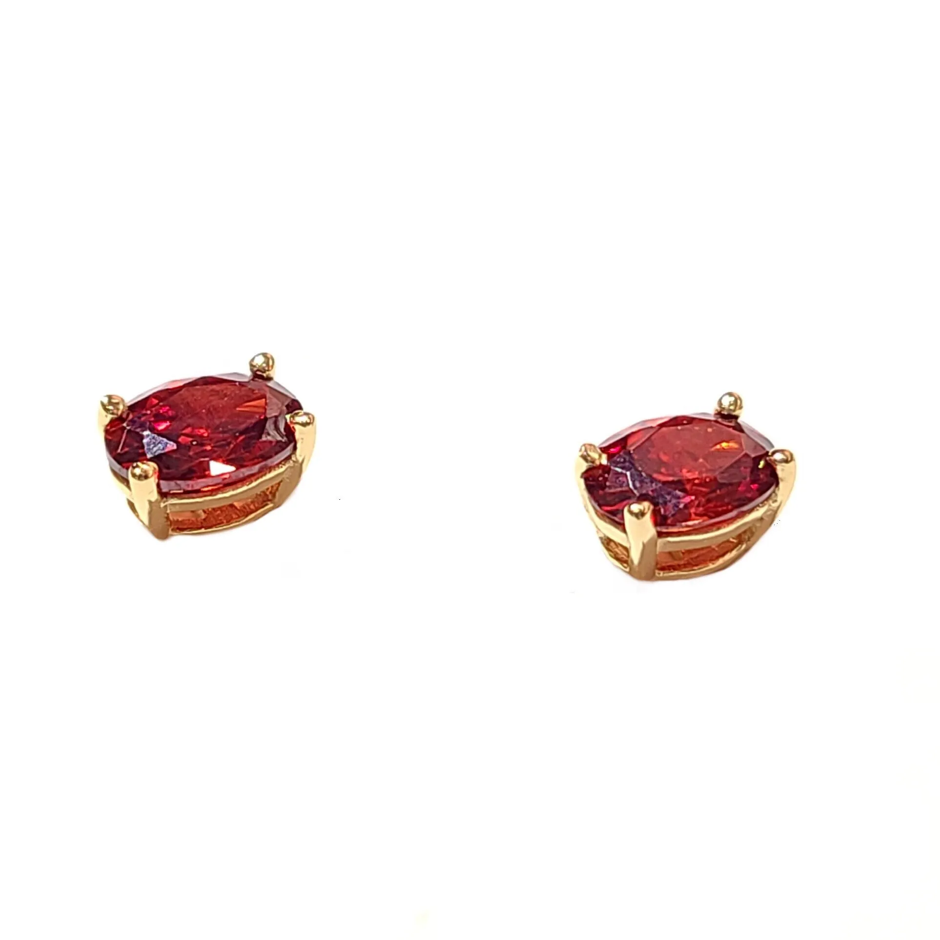Amy Oval Birthstone Sparkle Studs