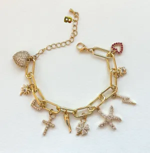 ARRIVEDERCI CHARM BRACELET