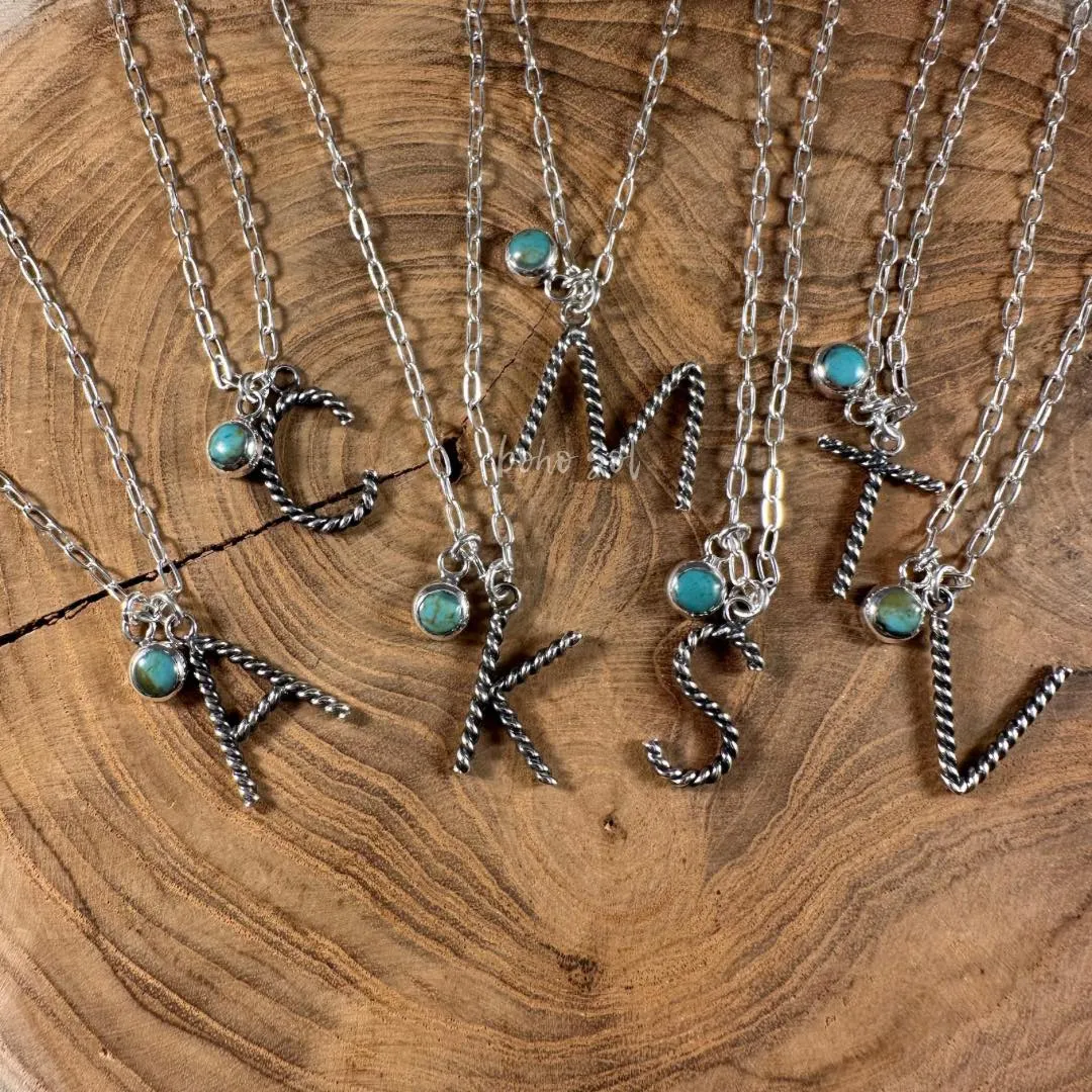 Autograph Cable Letter Necklace ✙ON SALE NOW: 25% OFF✙