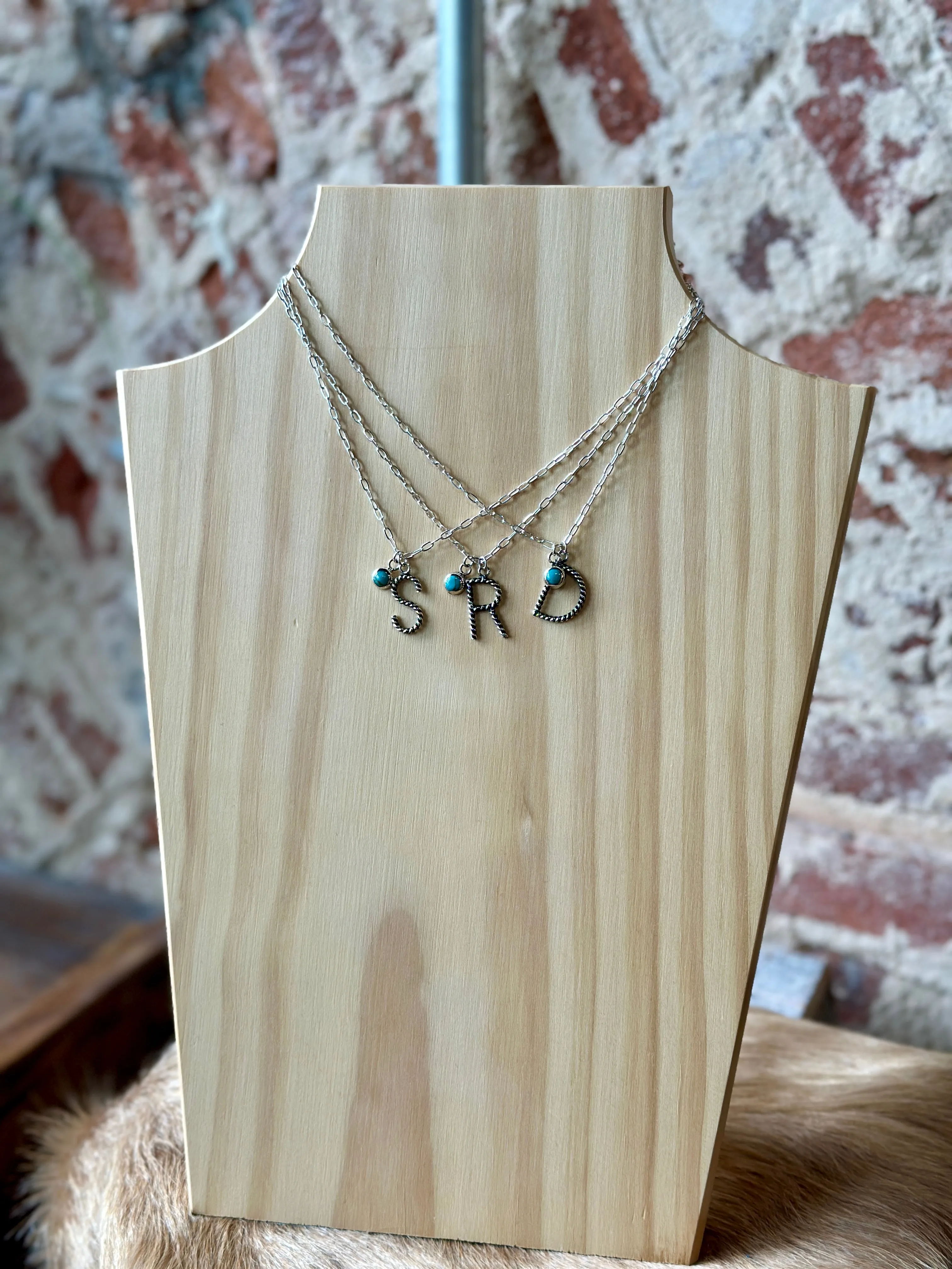 Autograph Cable Letter Necklace ✙ON SALE NOW: 25% OFF✙