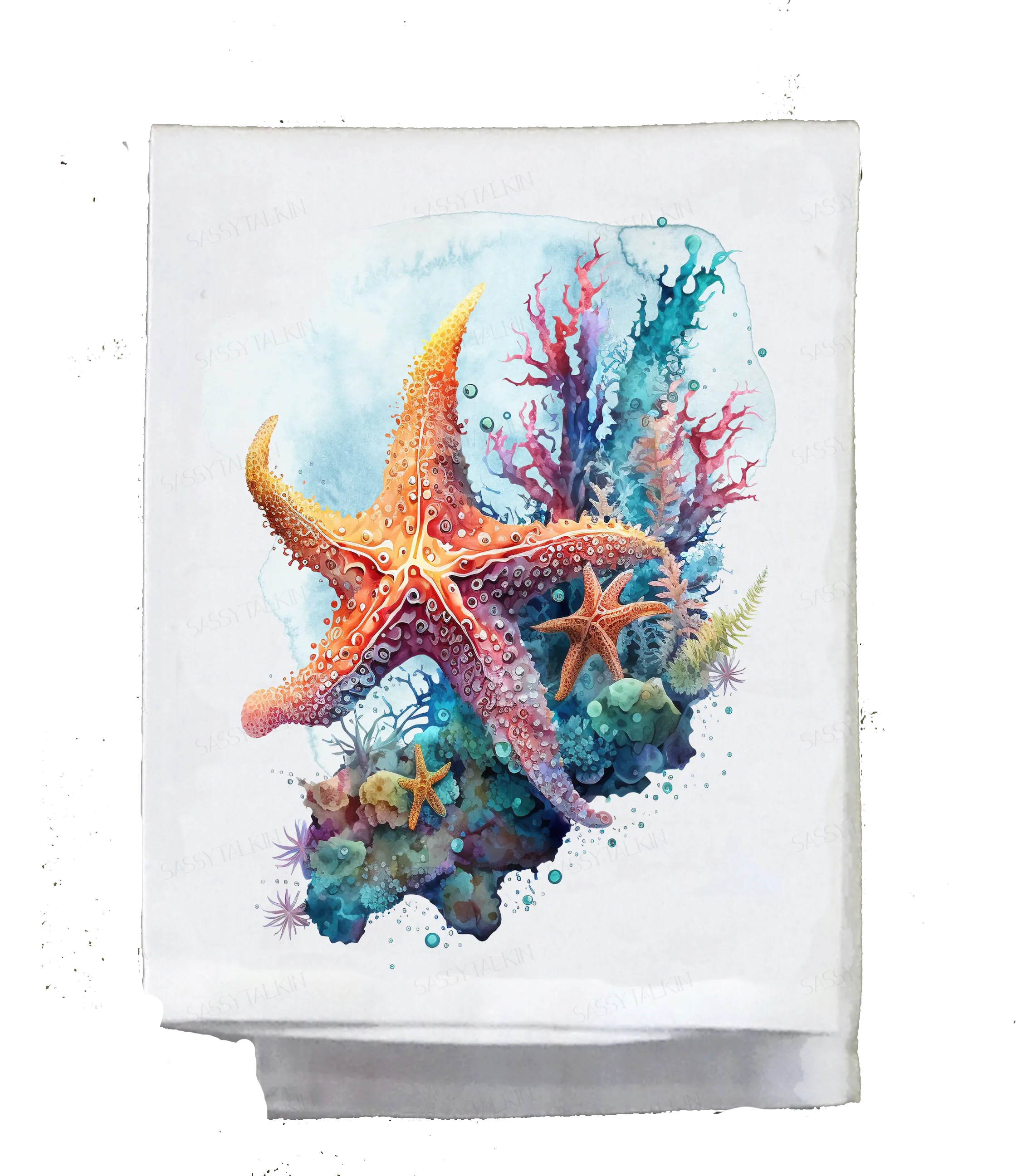 Beach, Sealife, Starfish and coral