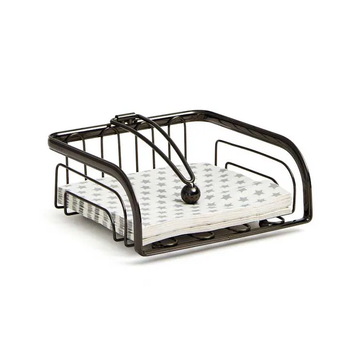 Black Onyx Napkin Holder