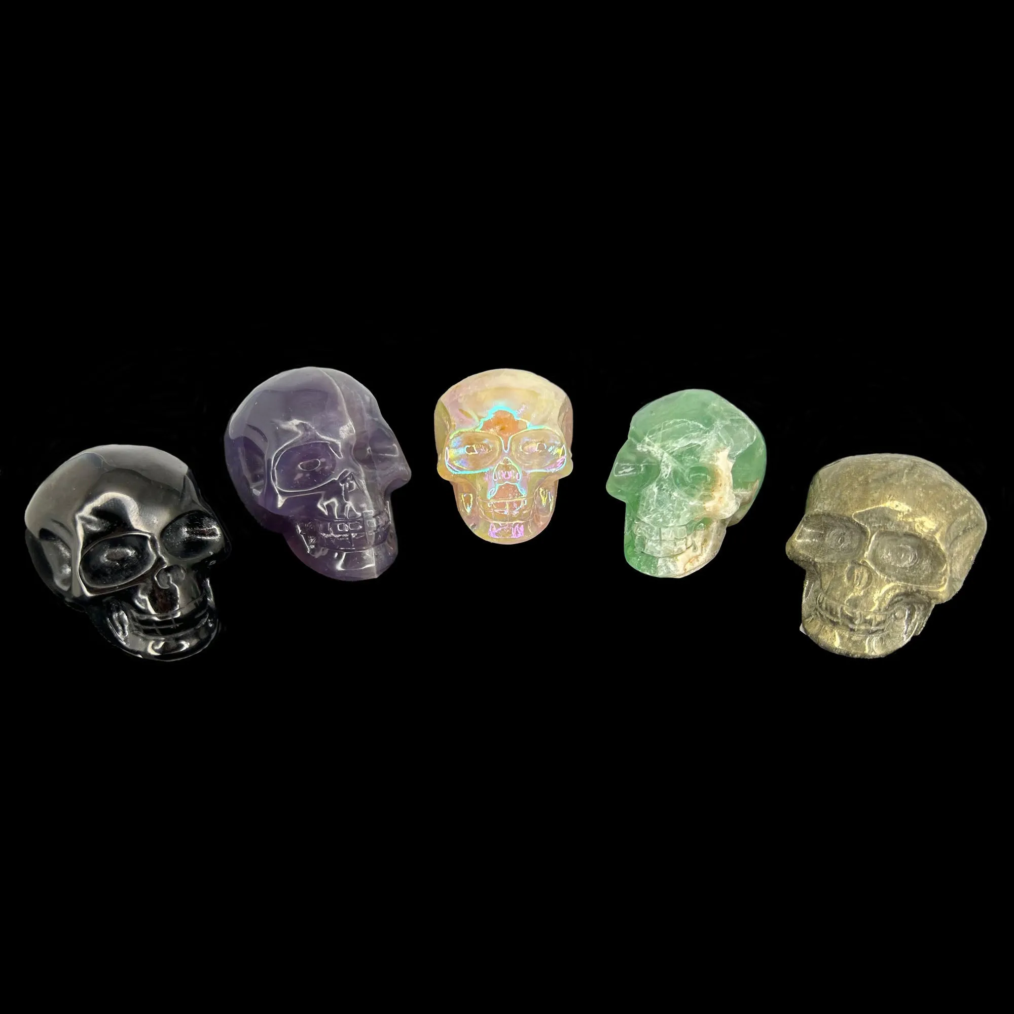 Black Onyx Skull