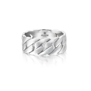 Chain Ring - Solid Silver