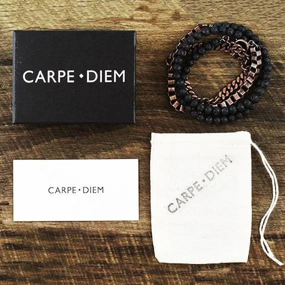 Chained Wrap Bracelet | Rose Gold