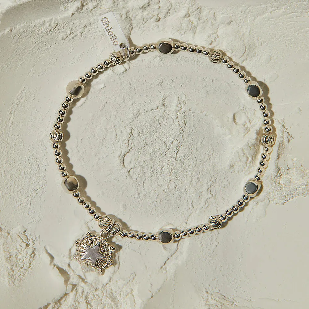 CHLOBO Silver Radiant Essence Bracelet
