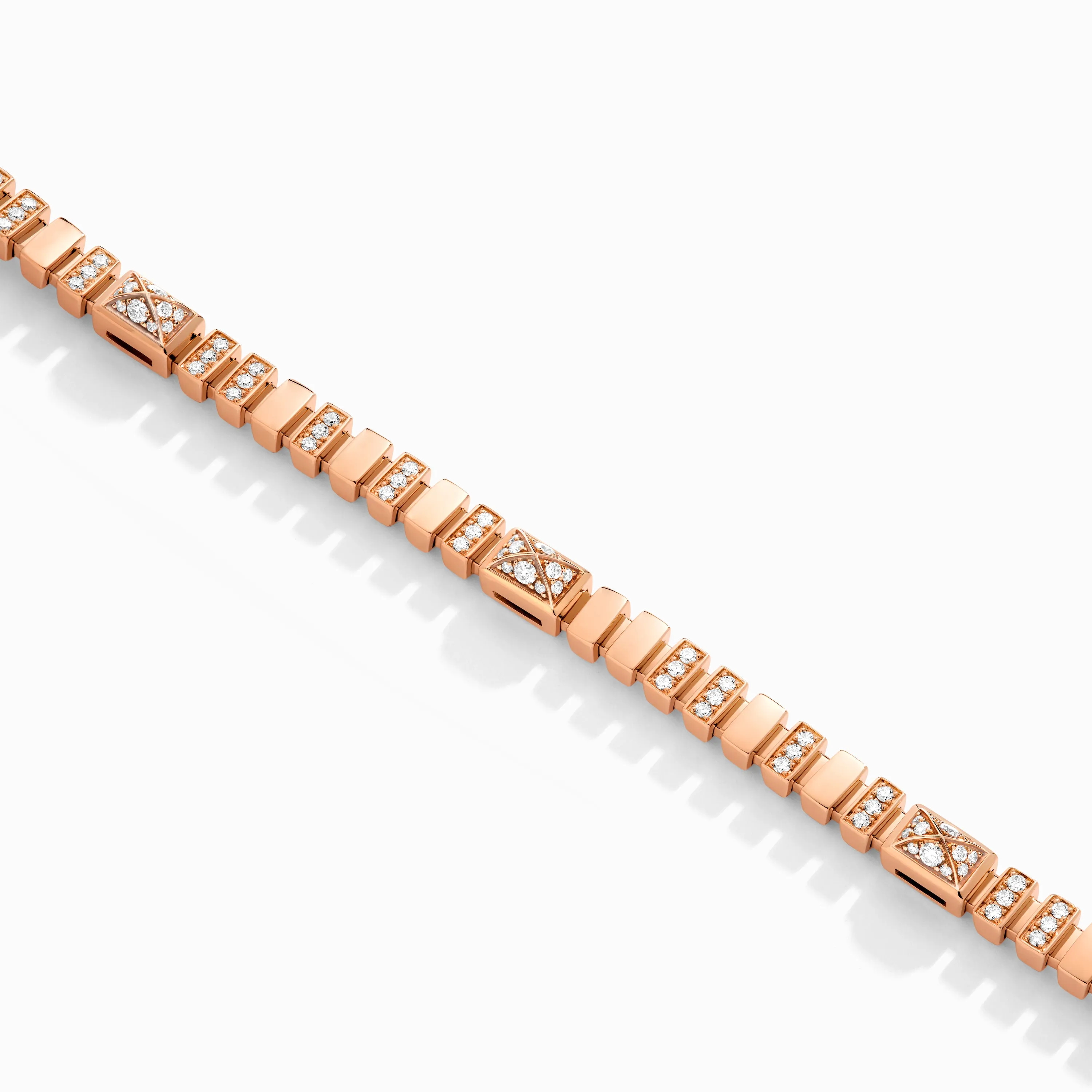Cleo Link Full Diamond Bracelet