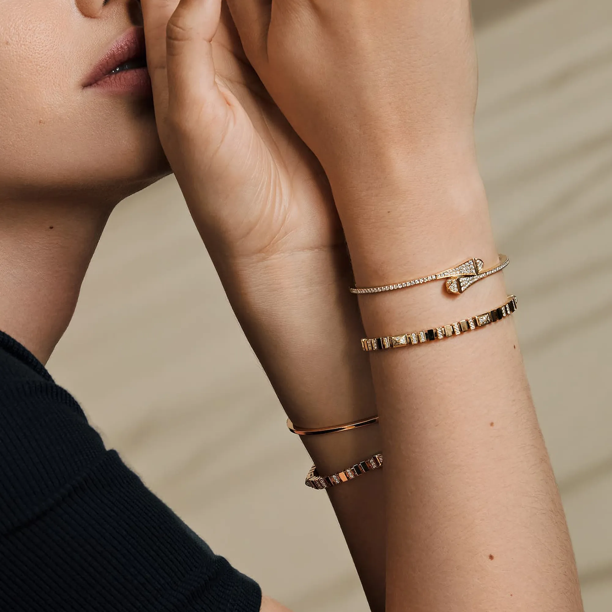 Cleo Link Full Diamond Bracelet