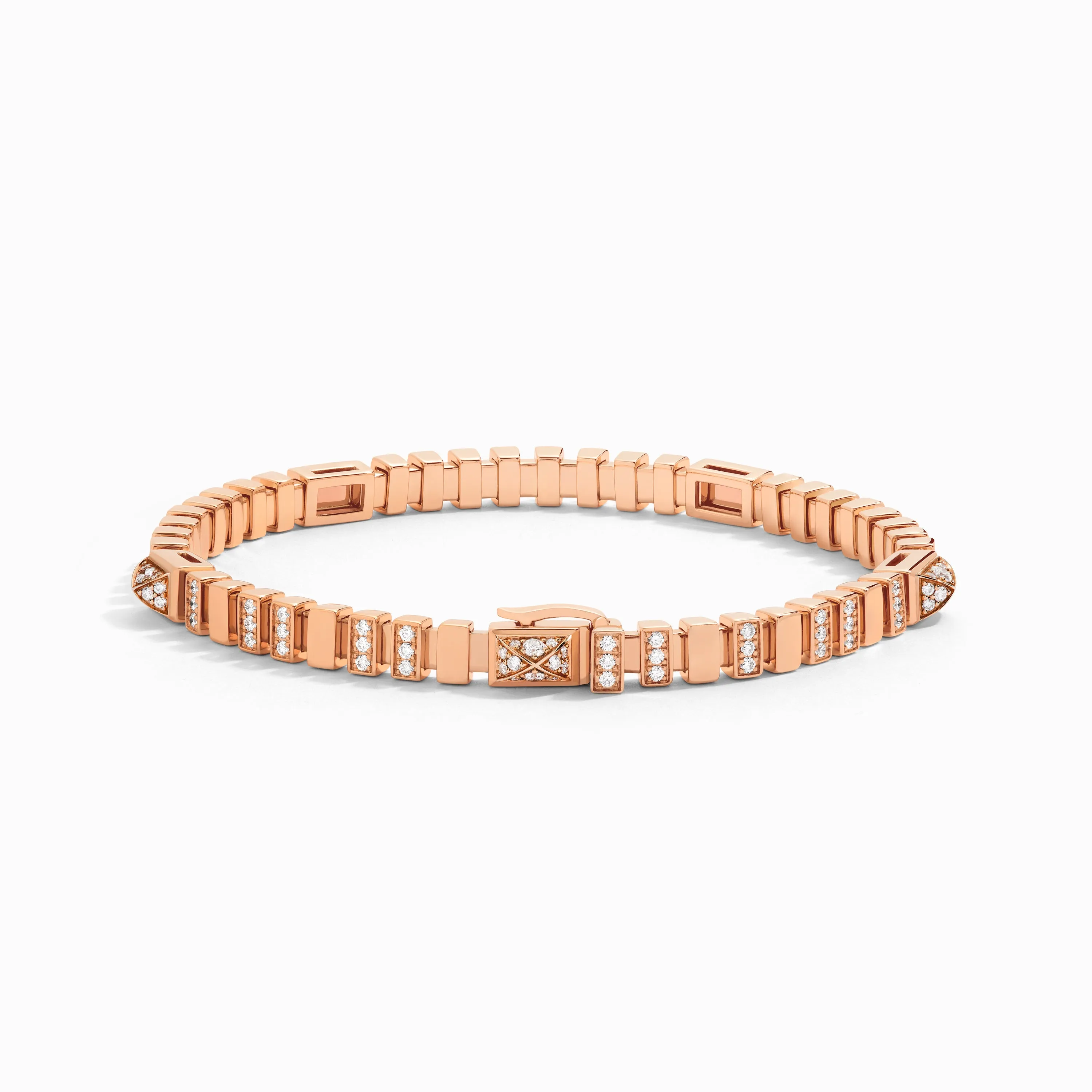 Cleo Link Full Diamond Bracelet