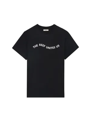 Coral Gardeners Midweight T-Shirt—black