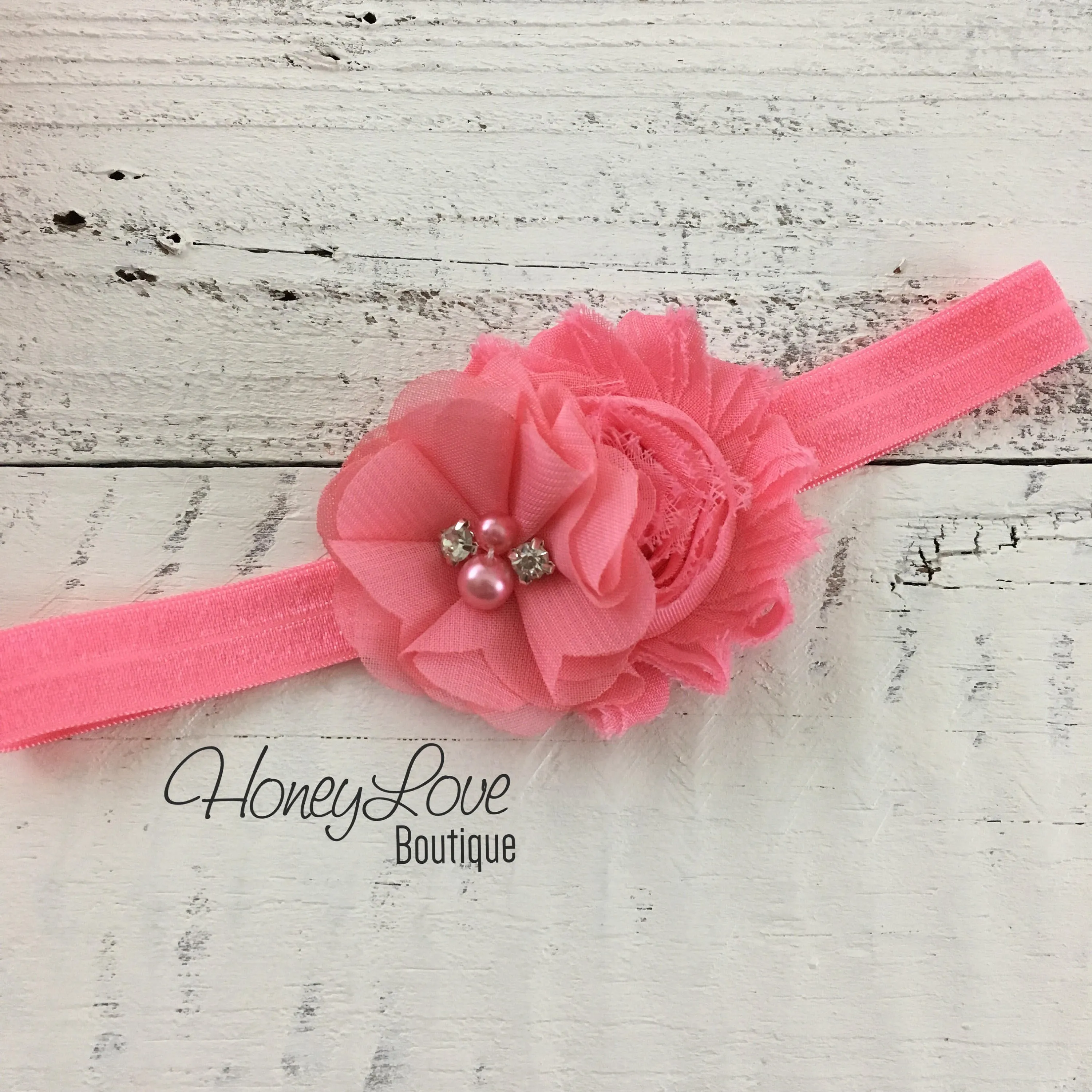Coral Pink embellished tutu skirt bloomers and matching headband