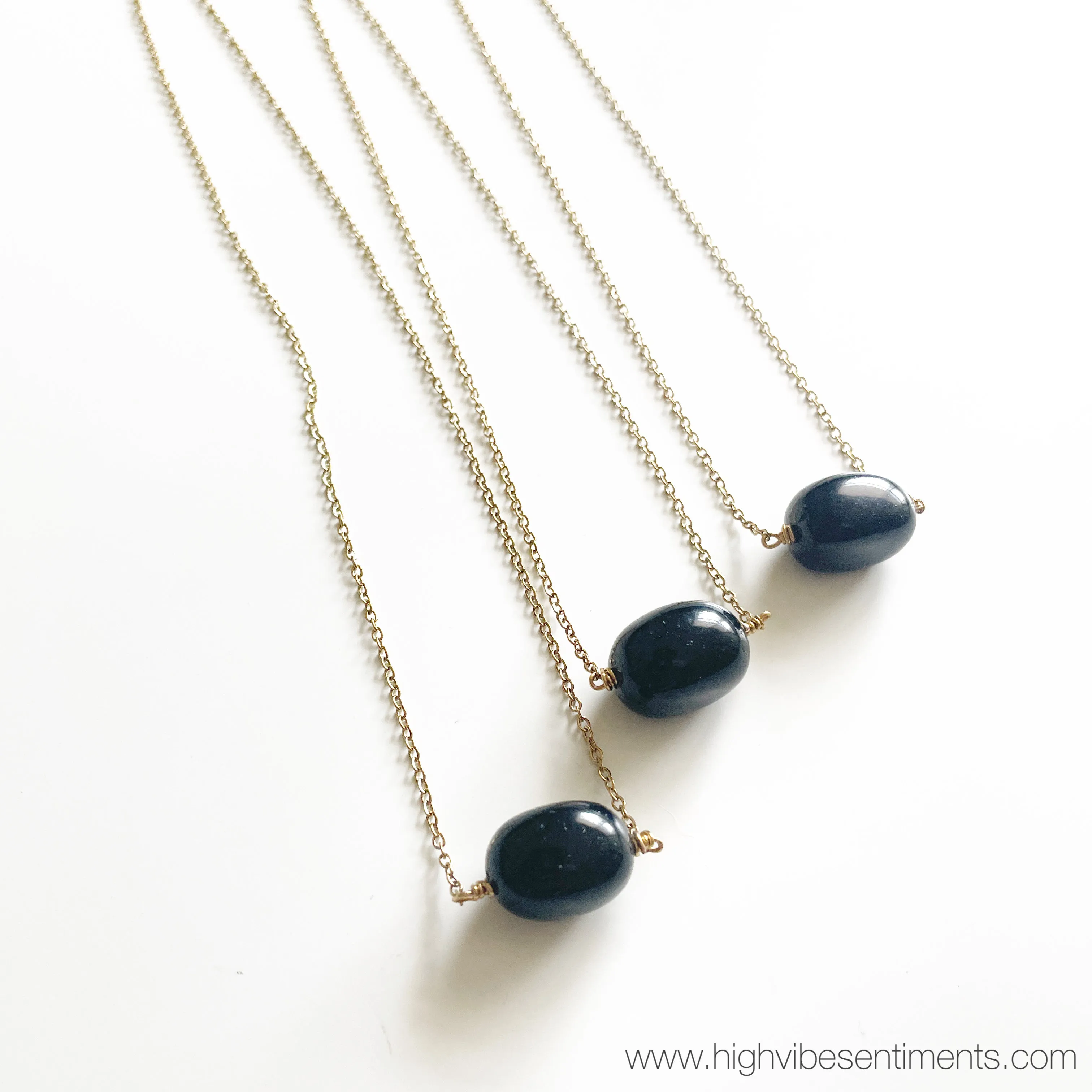 Crystal Drop Necklace (options vary)