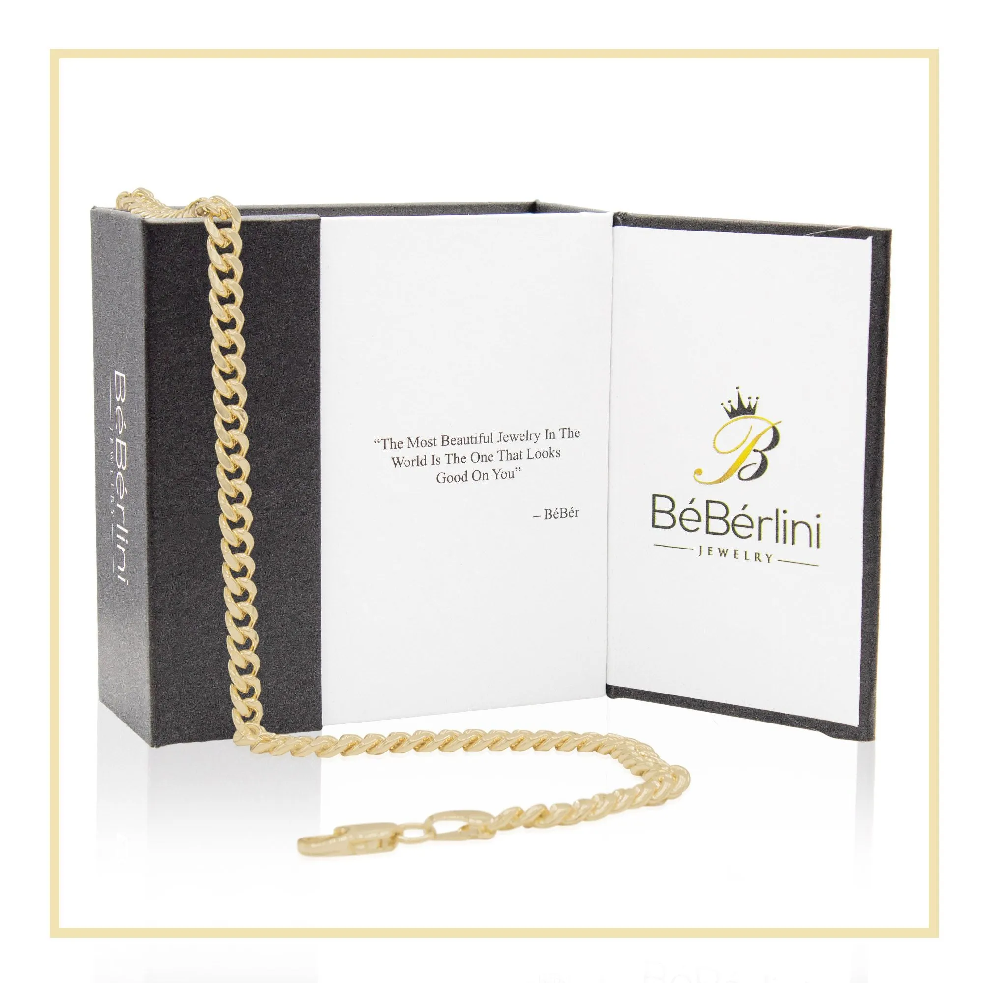 Cuban Link 14K Gold Filled Anklet Jewelry Women 9.5''