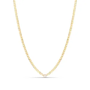 Diamond Bezel Choker Necklace