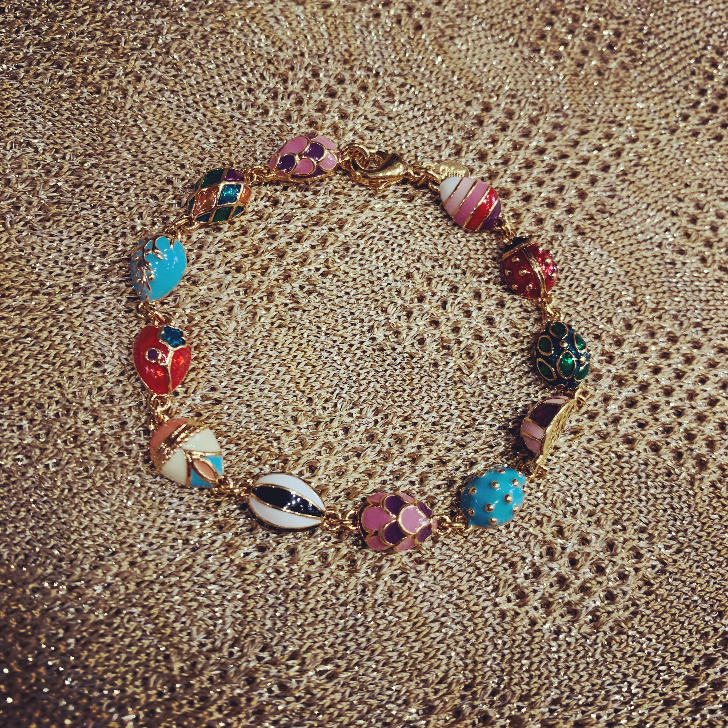Faberge Egg Bracelet by Joan Rivers