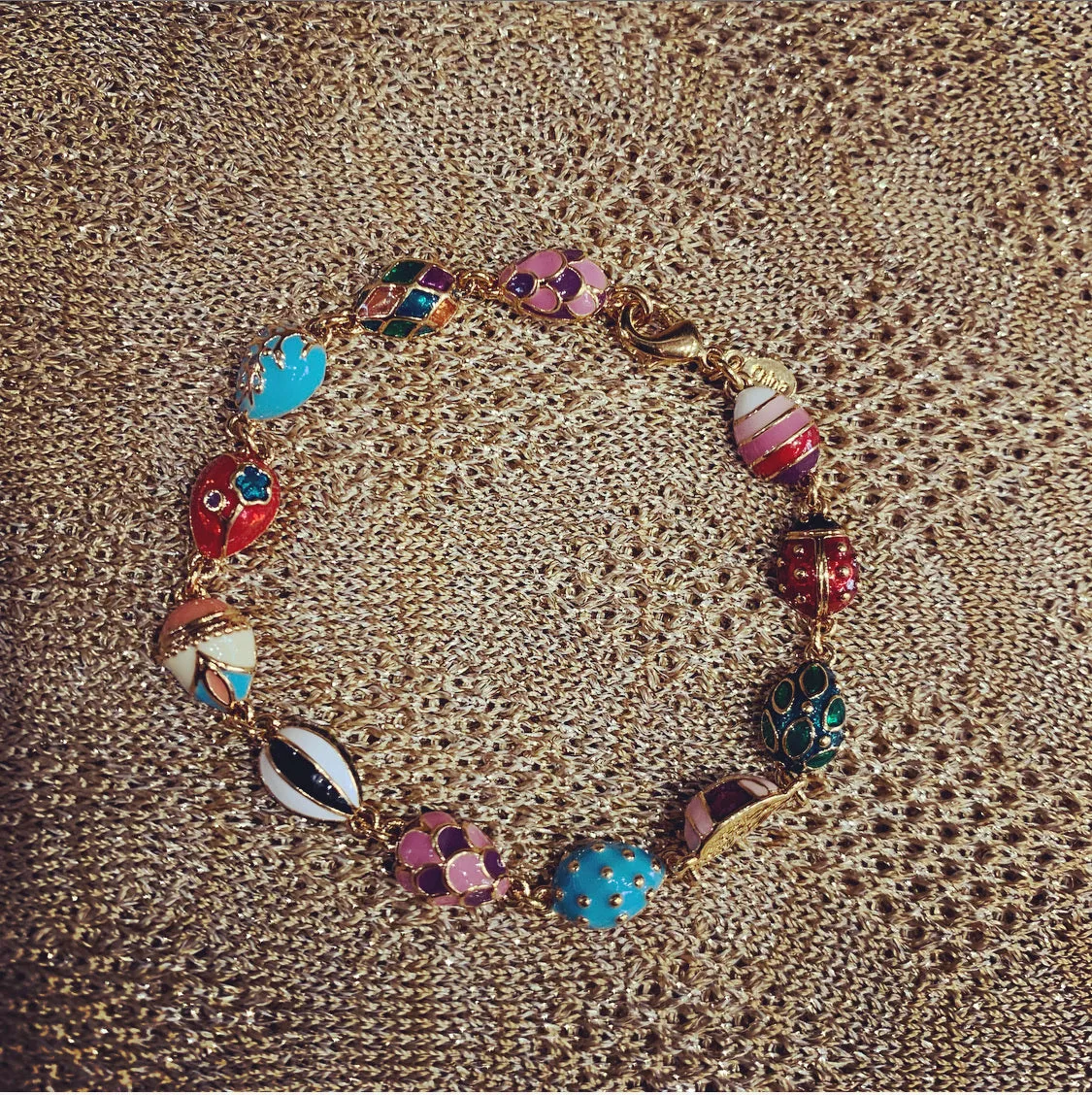 Faberge Egg Bracelet by Joan Rivers
