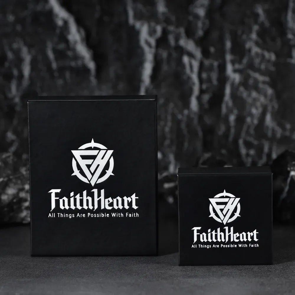 FaithHeart Zirconia Cross Necklace Sterling Silver Crucifix Pendant Necklace