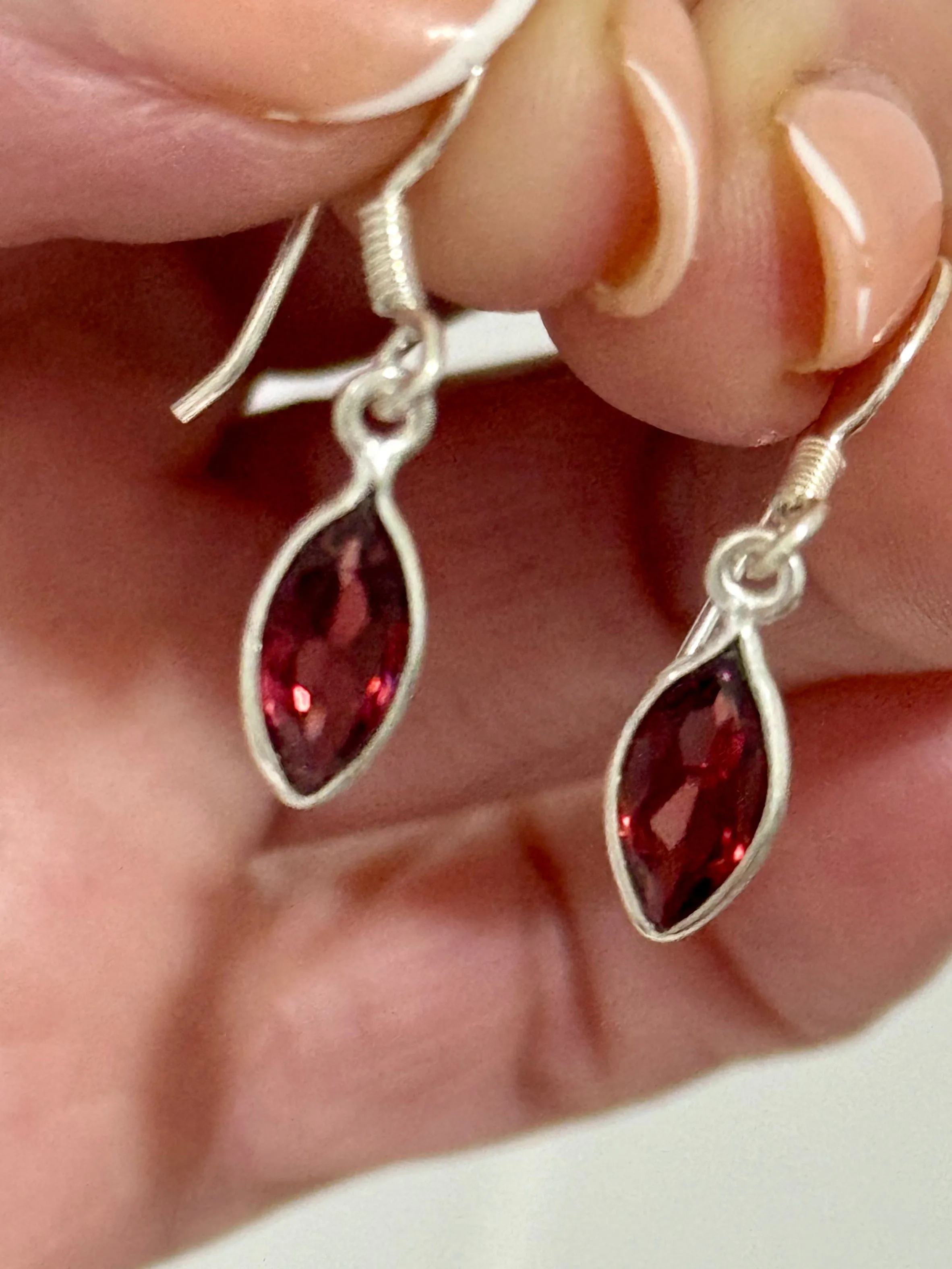 Garnet Diamant Drops