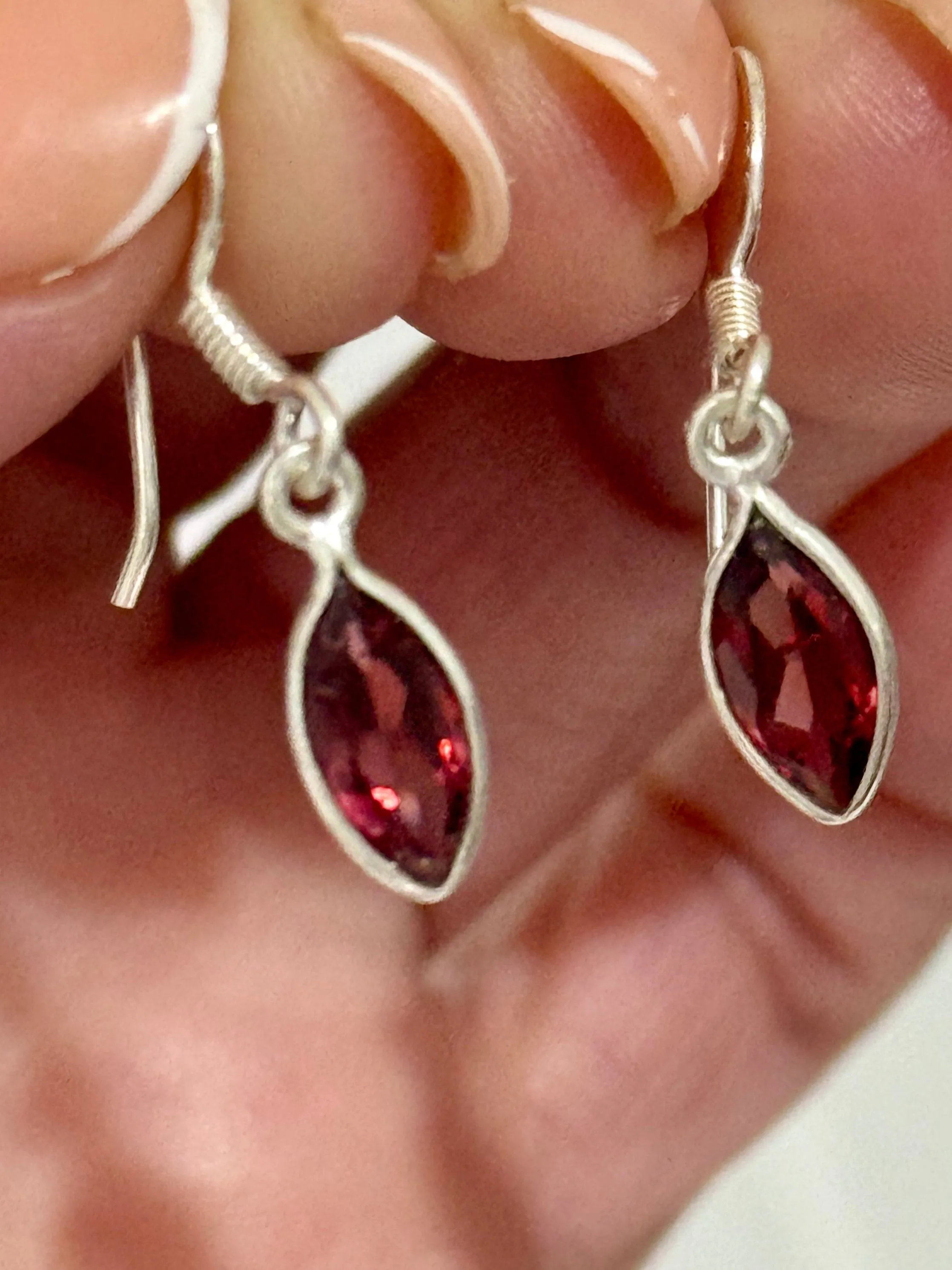 Garnet Diamant Drops