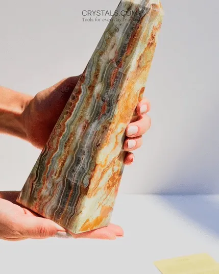 Green Onyx Tower Obelisk