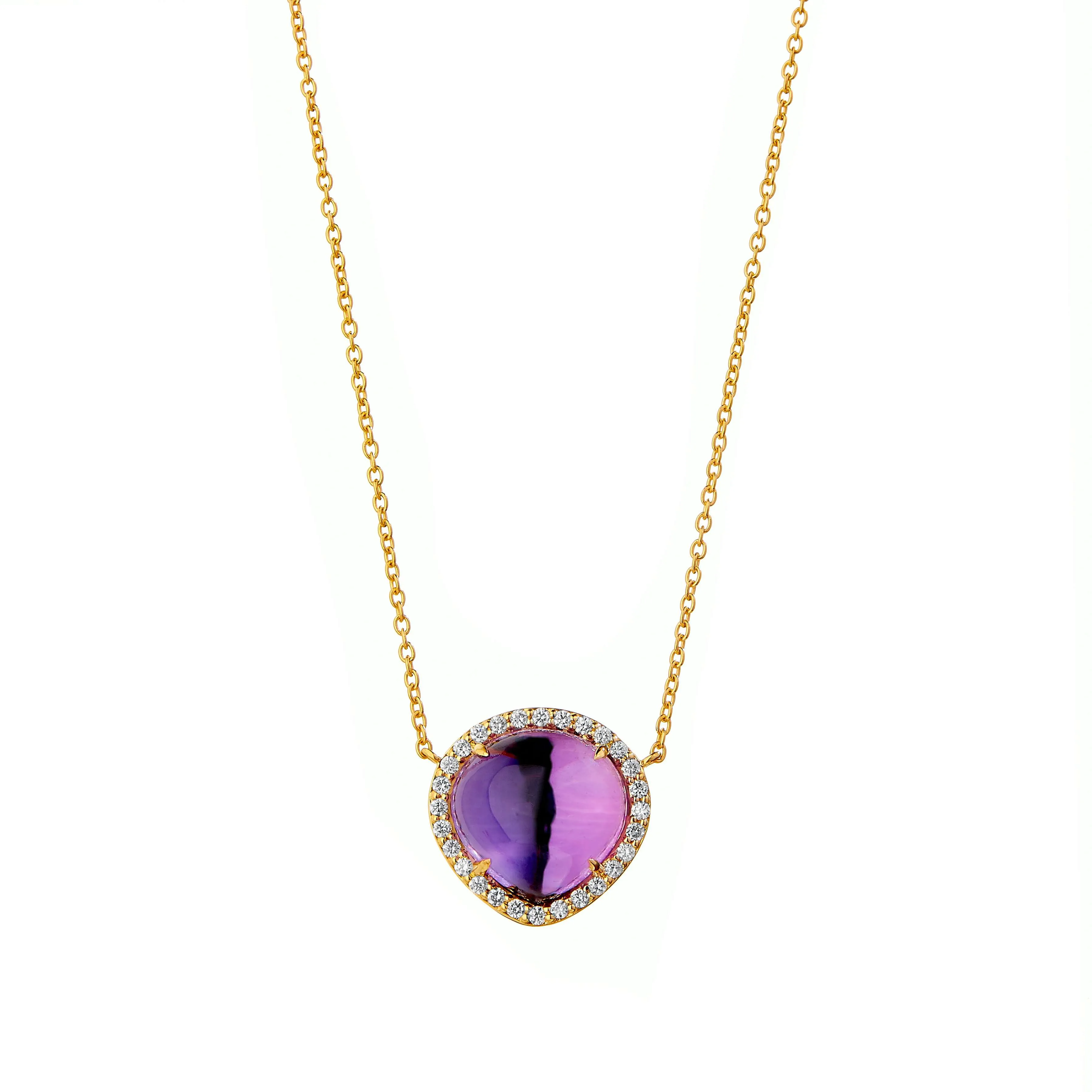 Heart Cabochon Necklace