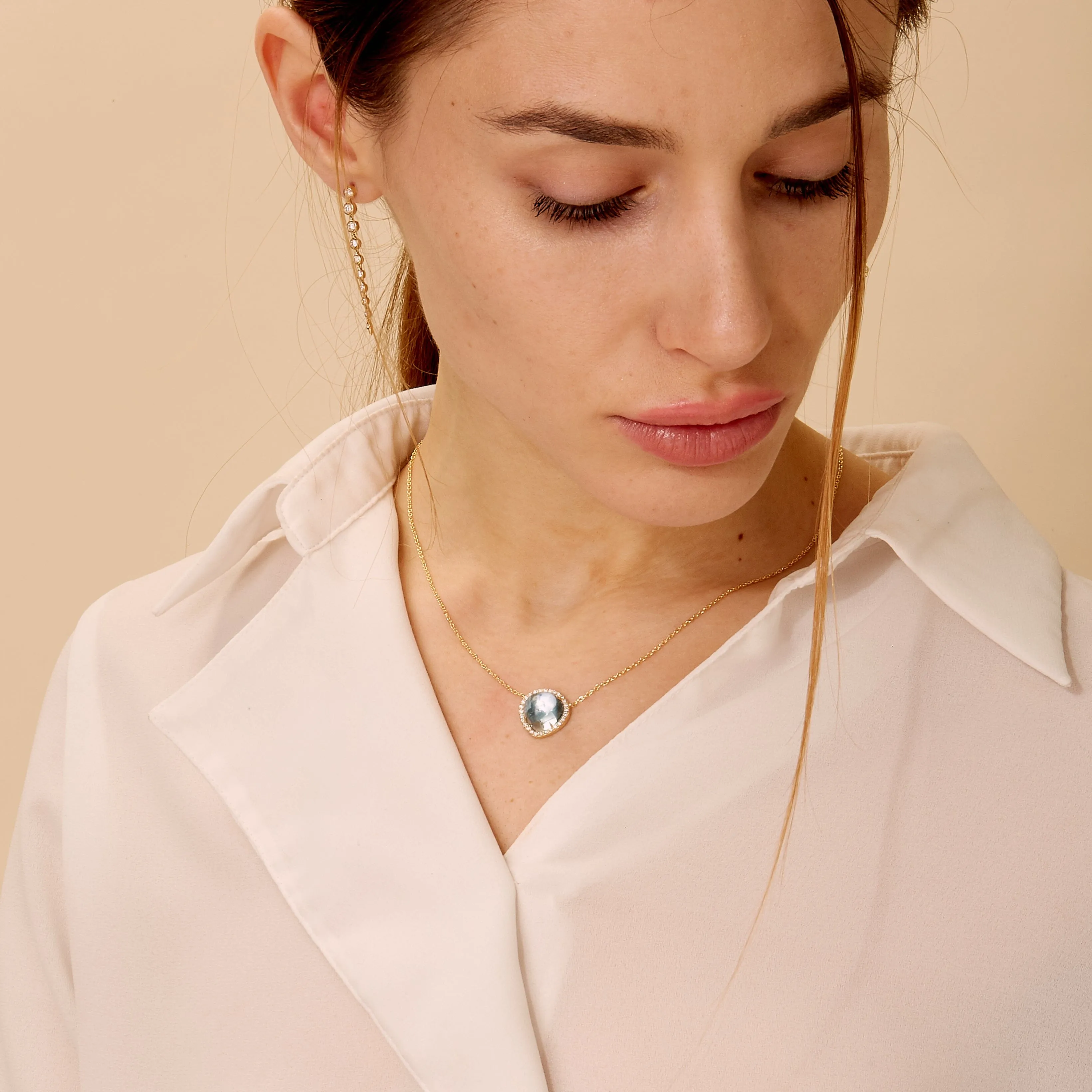 Heart Cabochon Necklace