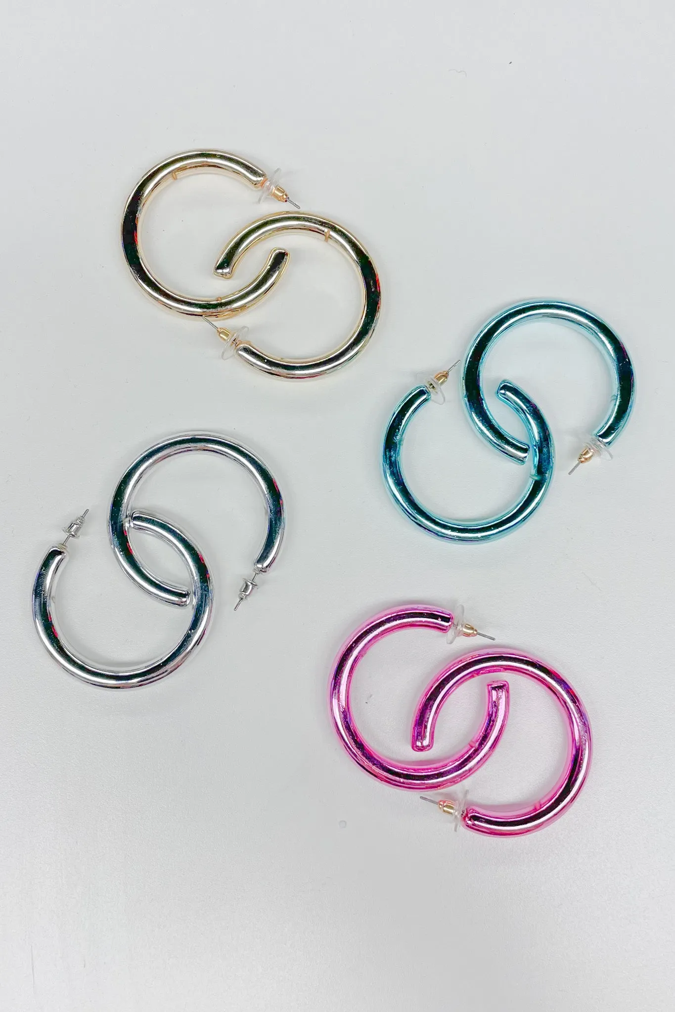Heartache Hoop Earrings