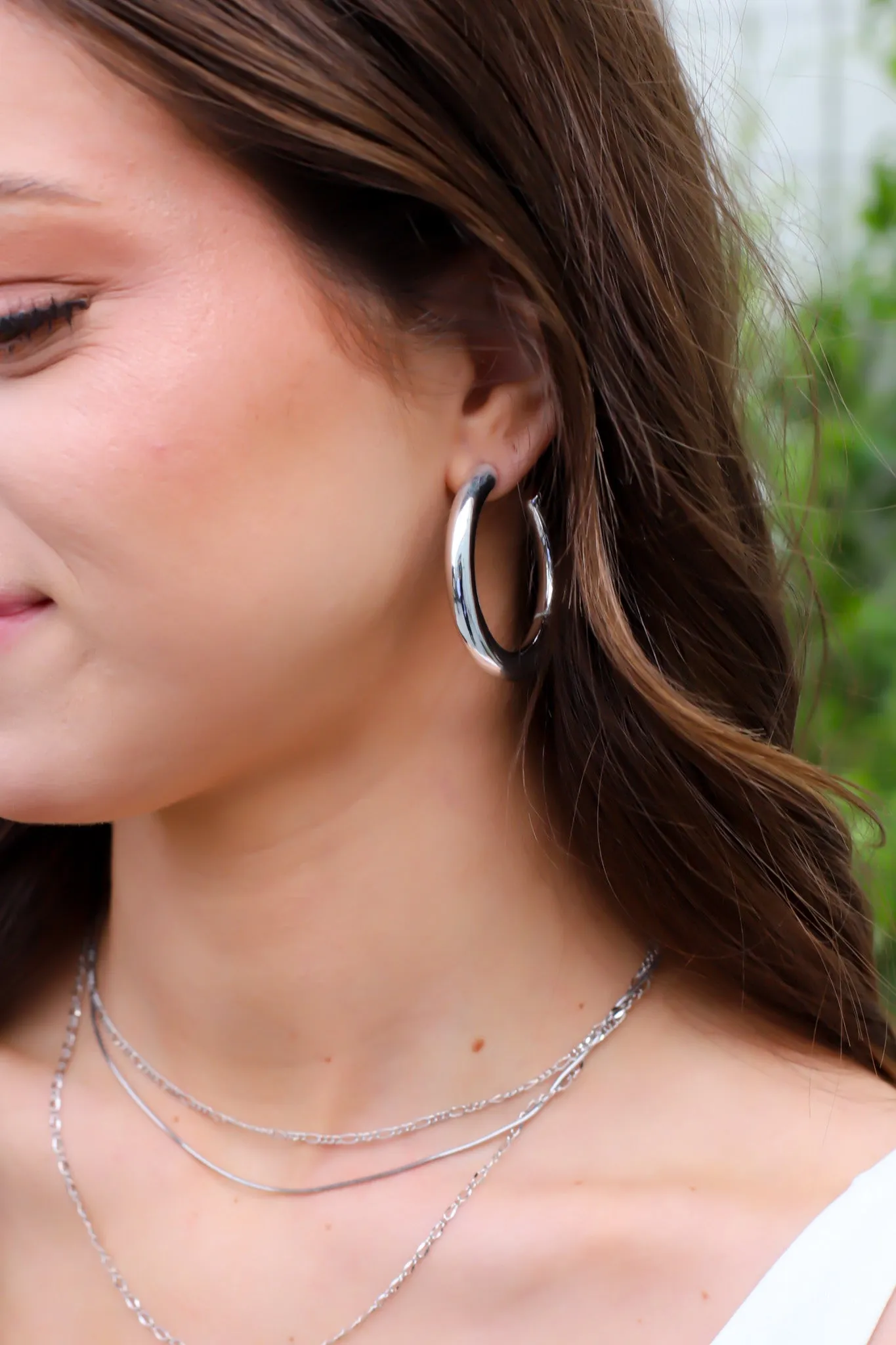 Heartache Hoop Earrings