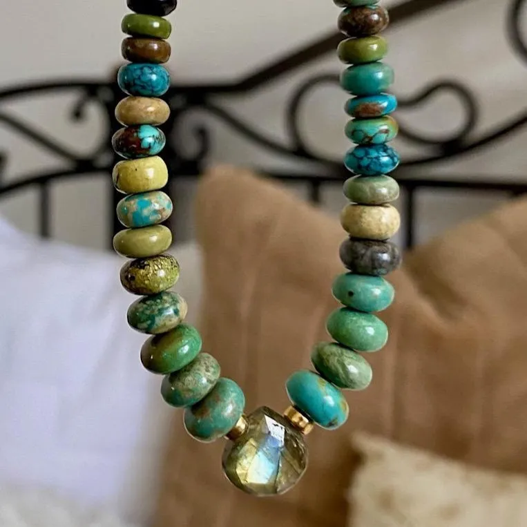 Kingman Turquoise Necklace - Fortuna