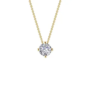 Lafonn Classic Round Diamond Necklace N0175CLG20