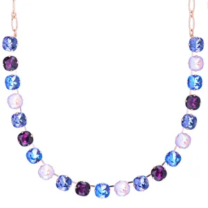Large Cushion Cut Necklace in "Wildberry" *Custom*