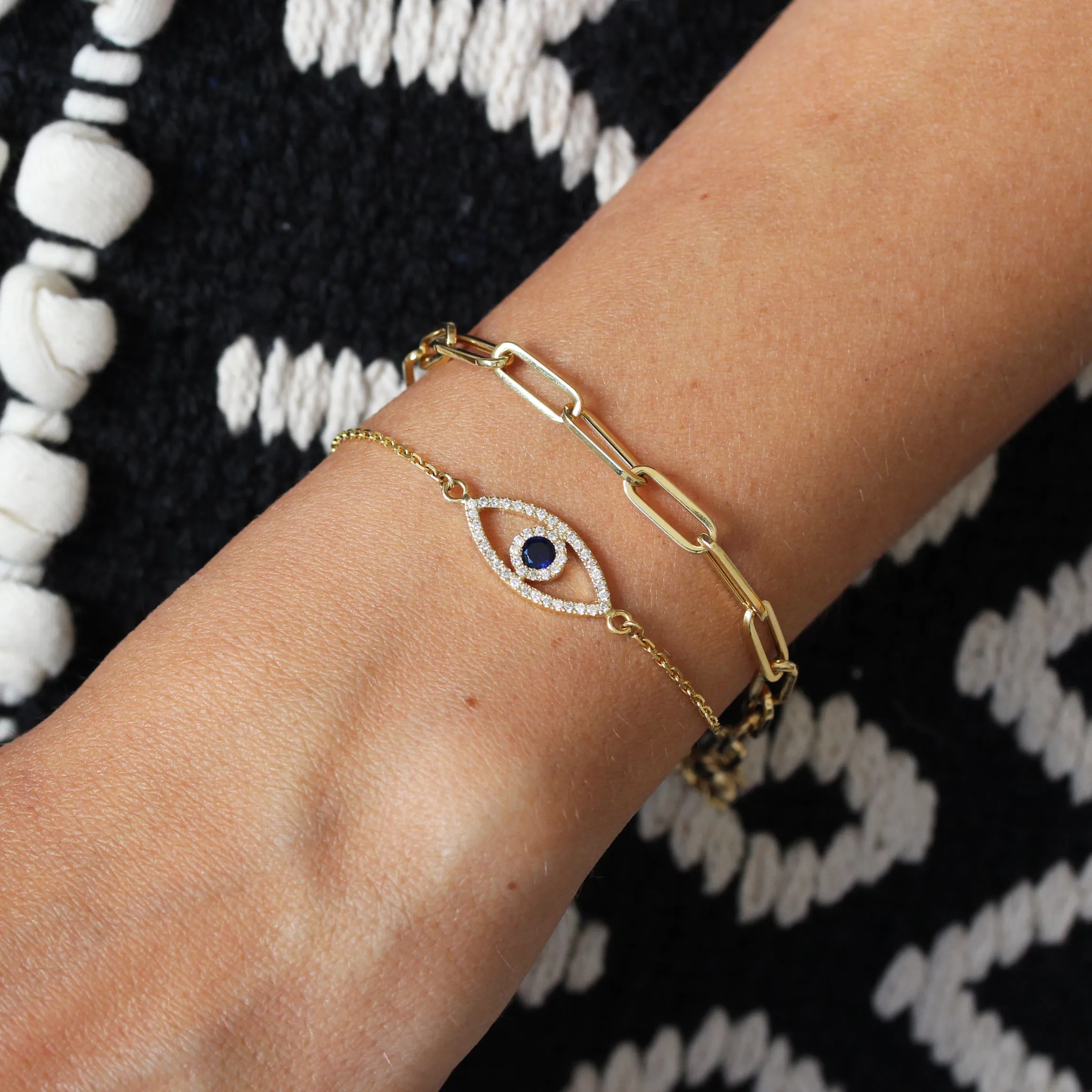 Large Paperclip Bracelet / Chain