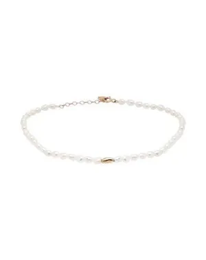 Lil Women Ankle bracelet White -- --