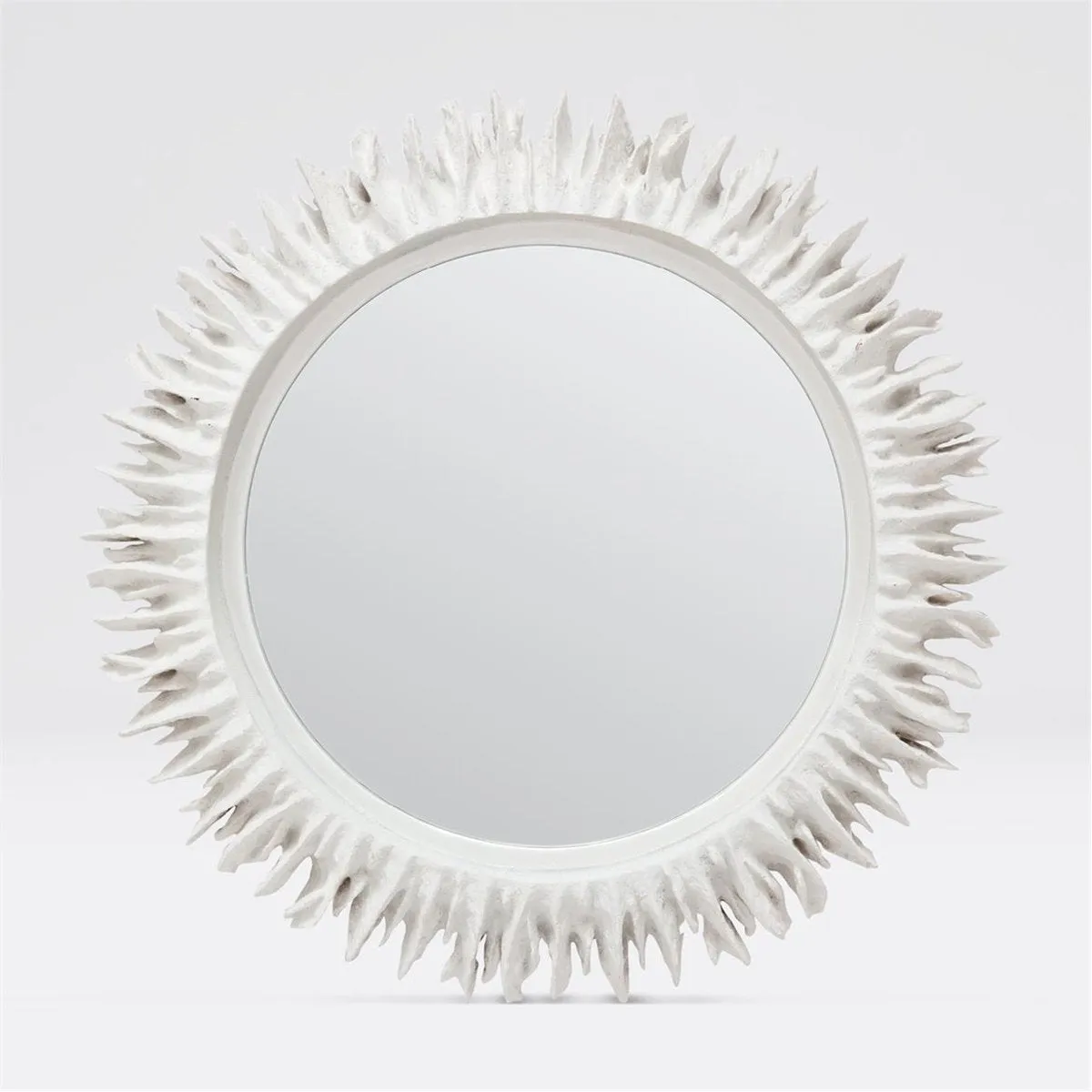 Made Goods Serrat Serrated Coral Mirror